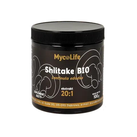 Shitake Bezglutenowe Bio 100 g - Mycolife