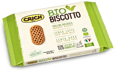 Ciasteczka Pszenne Bio 250 g - Crich