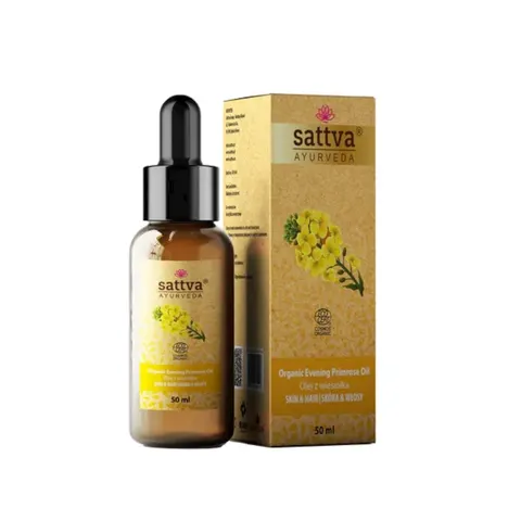 Olej Kosmetyczny z Wiesiołka Eco 50 ml - Sattva (Ayurveda)