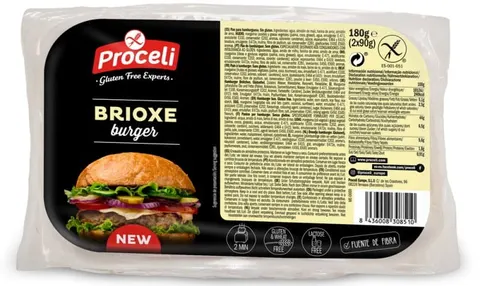 Bułki na Burgery Bezglutenowe 180 g - Proceli