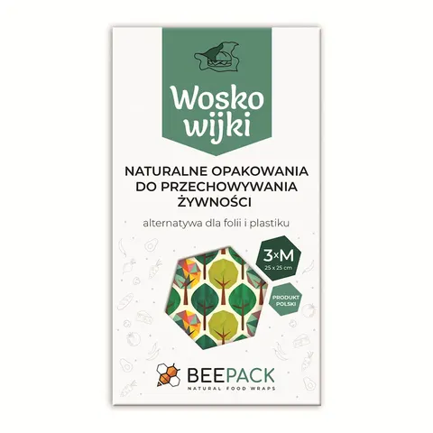 Woskowijka Rozmiar M 3 szt. - Beepack