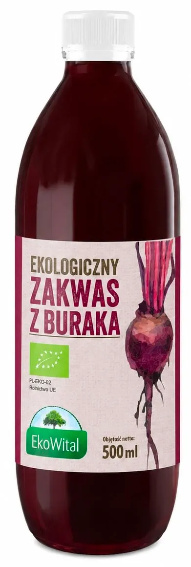 Zakwas z Buraków Bio 500 ml - Eko Wital