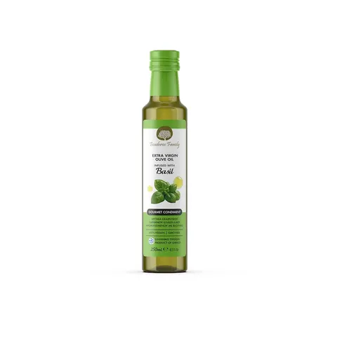 Oliwa z Oliwek Extra Virgin z Bazylią 250 ml Ladi - Tsouderos Ltd