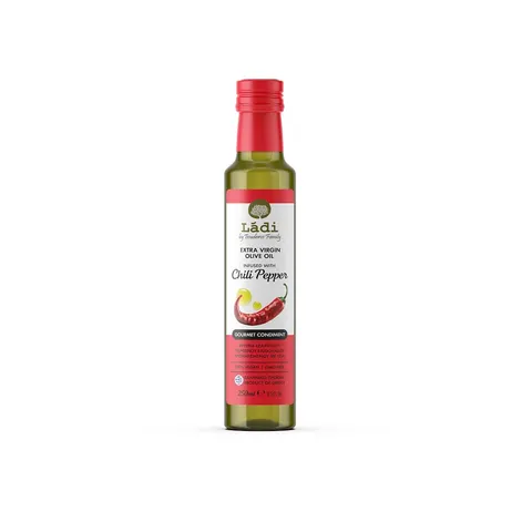 Oliwa z Oliwek Extra Virgin z Chili 250 ml Ladi - Tsouderos Ltd