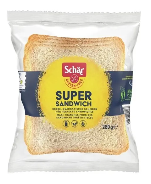 Chleb Kanapkowy Sandwich XL Bezglutenowy 280 g - Schär