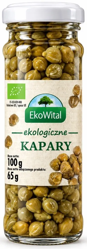 Kapary w Zalewie Bio 100 g - Eko Wital