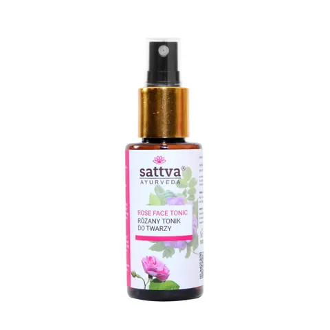 Tonik do Twarzy Różany 100 ml - Sattva