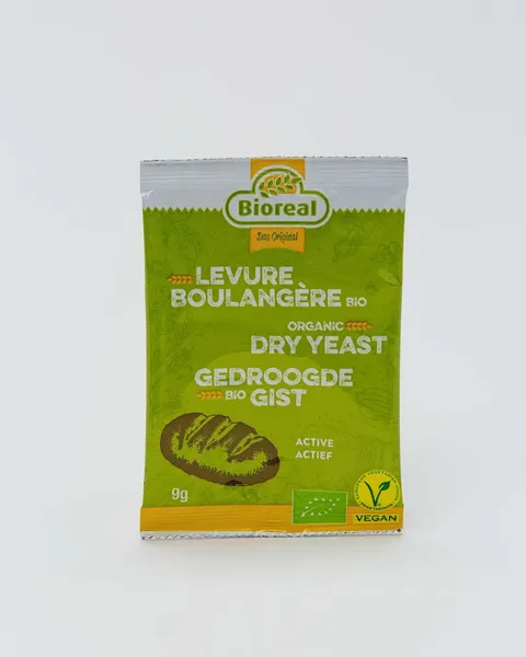 Drożdże Aktywne Suszone Bio 9 g - Bioreal