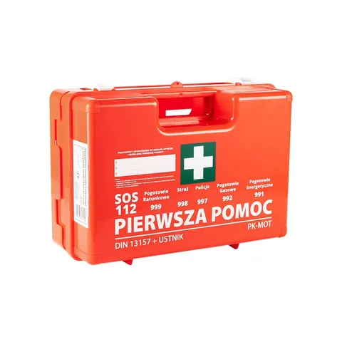 Apteczka pierwszej pomocy przenośna zakładowa PK-MOT AZP15 (27x35x14cm)