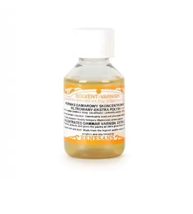 Werniks damarowy ekstra połysk Renesans - 100 ml