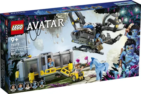 LEGO 75573 Avatar Latające góry: stanowisko 26 i Samson ZPZ