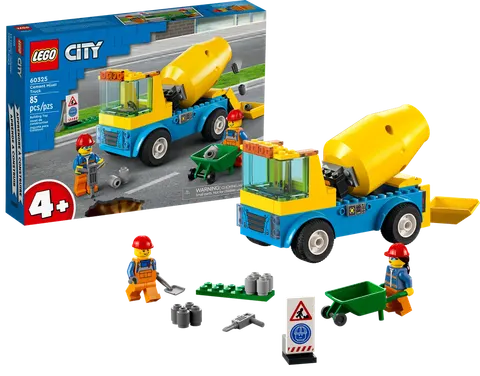 60325 - LEGO City - Ciężarówka z betoniarką