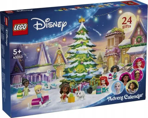 LEGO 43253 DISNEY Kalendarz adwentowy 2024