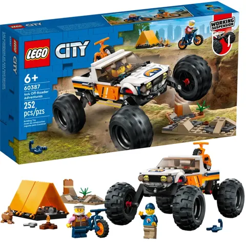 60387 - LEGO City - Przygody samochodem terenowym z napędem 4x4