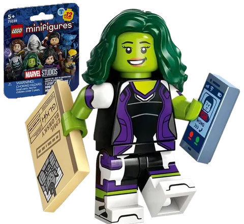 71039 - LEGO Minifigures - PANI HULK - Marvel Seria 2