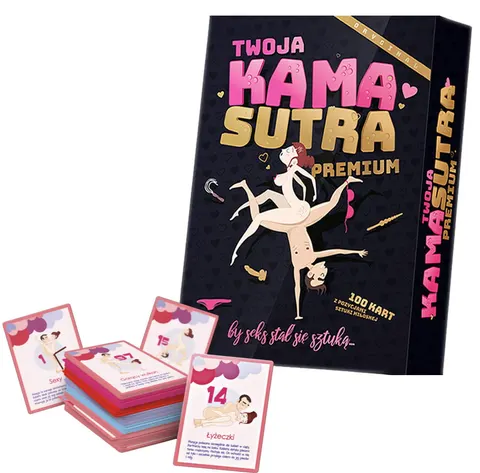 Gra Karciana Dla Dorosłych - TWOJA KAMASUTRA PREMIUM