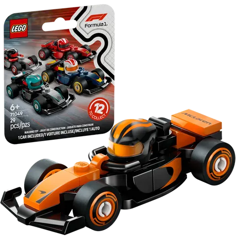 71049 - LEGO Minifigures - Bolid Formuła F1 McLaren