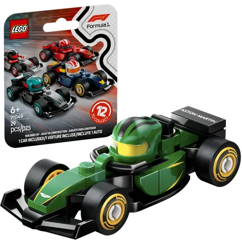 71049 - LEGO Minifigures - Bolid Formuła F1 Aston Martin