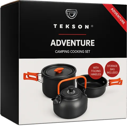 Zestaw Garnków Campingowych ADVENTURE TEKSON