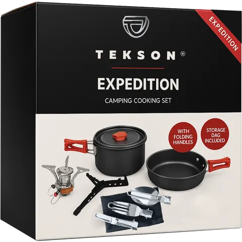 Zestaw Garnków Campingowych EXPEDITION TEKSON