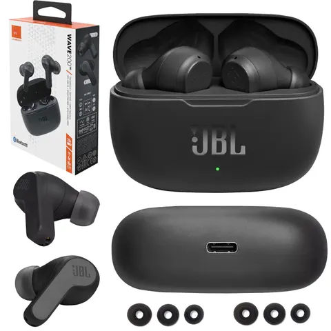 Słuchawki Bezprzewodowe JBL WAVE 200 TWS Black