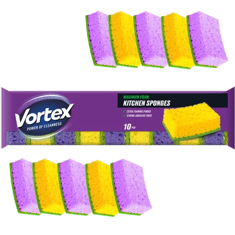 VORTEX Gąbki kuchenne 10 szt.