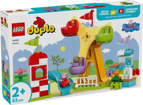 LEGO 10453 DUPLO Świnka Peppa Wesołe miasteczko