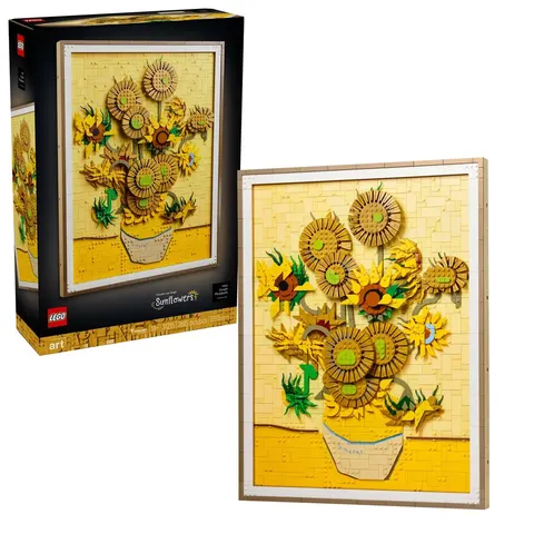 LEGO 31215 Art „Słoneczniki” Vincent van Gogh