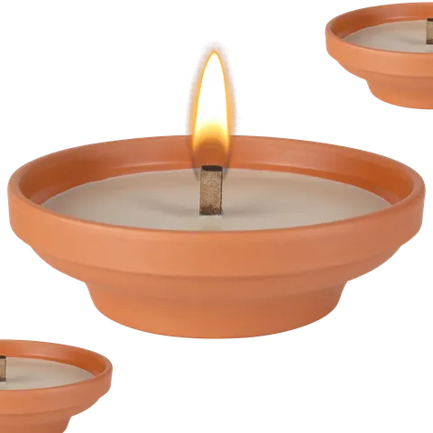 BISPOL - Znicz Ceramiczny Otwarty C004 - 1 szt.