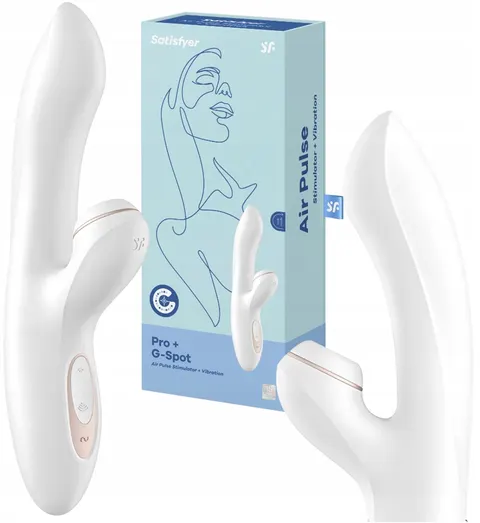 Wibrator Pro+ G-Spot I Łechtaczka Silne Wibracje 2w1 Stymulator Masażer