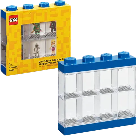 4065 - LEGO - Witryna Niebieska Na 8 Minifigurek