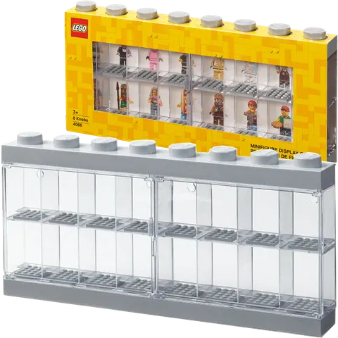 4066 - LEGO - Witryna Szara Na 16 Minifigurek