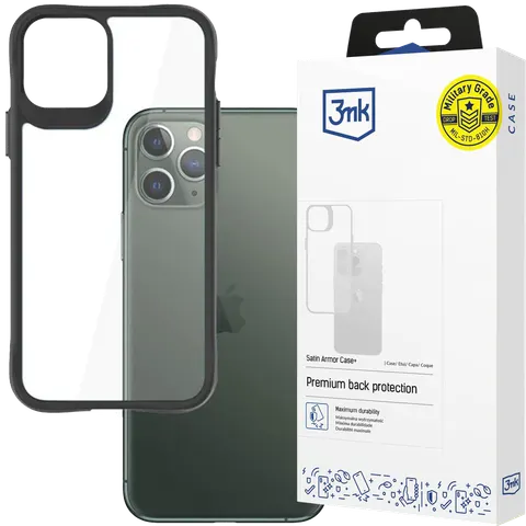 Apple iPhone 11 Pro Max - 3mk Satin Armor Case+