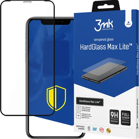 Apple iPhone 11 Pro Max - 3mk HardGlass Max Lite Black