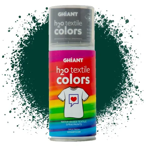 Farba w sprayu do tkanin Ghiant H2O Textile Colors 150 ml - Petrol
