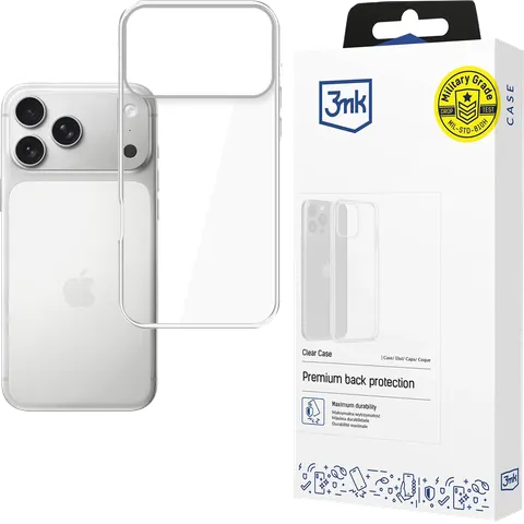 Apple iPhone 17 Pro Max - 3mk Clear Case