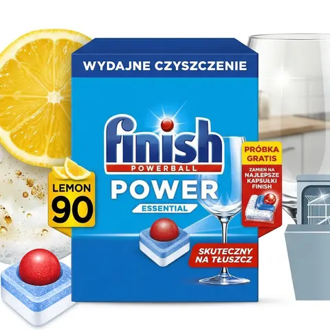 FINISH Tabletki Power Essential 90 Lemon