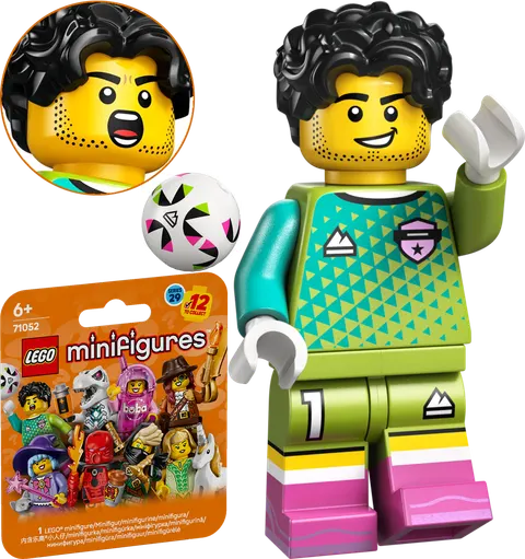 71052 - LEGO Minifigures - Seria 29 - BRAMKARZ PIŁKARSKI col29-9