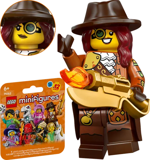 71052 - LEGO Minifigures - Seria 29 - ŁOWCZYNI POTWORÓW col29-4
