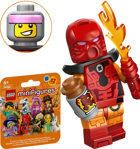 71052 - LEGO Minifigures - Seria 29 - CHŁOPAK W KOSTIUMIE BIONICLE col29-3