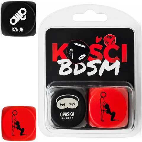Kości BDSM CZERWONE