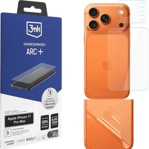 Folia Ochronna Apple iPhone 17 Pro Max - 3mk ARC+ Back