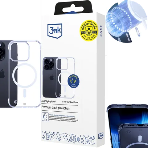 Etui Apple iPhone 14 Pro - 3mk Just20g MagCase