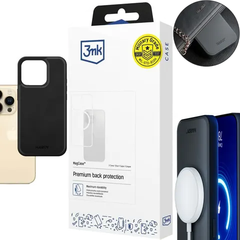 Etui Apple iPhone 14 Pro - 3mk Hardy Apple Silky Leather MagCase