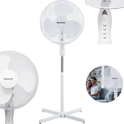 Wentylator Stojący Ravanson Biały 45W 40cm WT-1045S