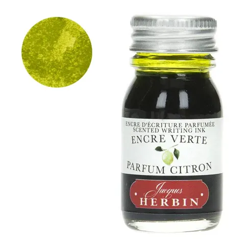 Atrament perfumowany J. Herbin 10 ml - cytrynowy
