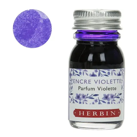 Atrament perfumowany J. Herbin 10 ml - fiołkowy