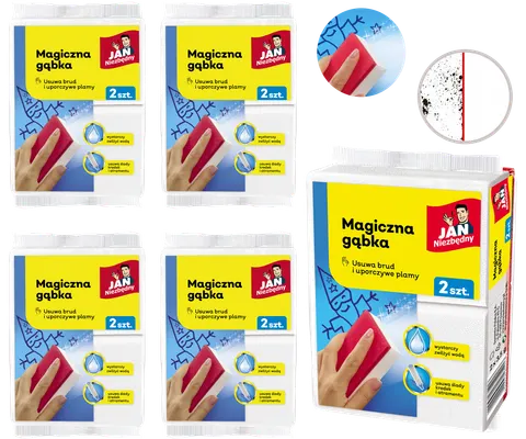 Jan Niezbędny Magiczna Gąbka 10 szt.