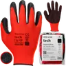 Rękawice Robocze MERCATOR Tech Red+Black Latex - 12 Par