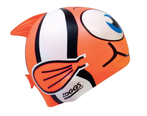 Czepek silikonowy Zoggs Nemo Pomarańczowy